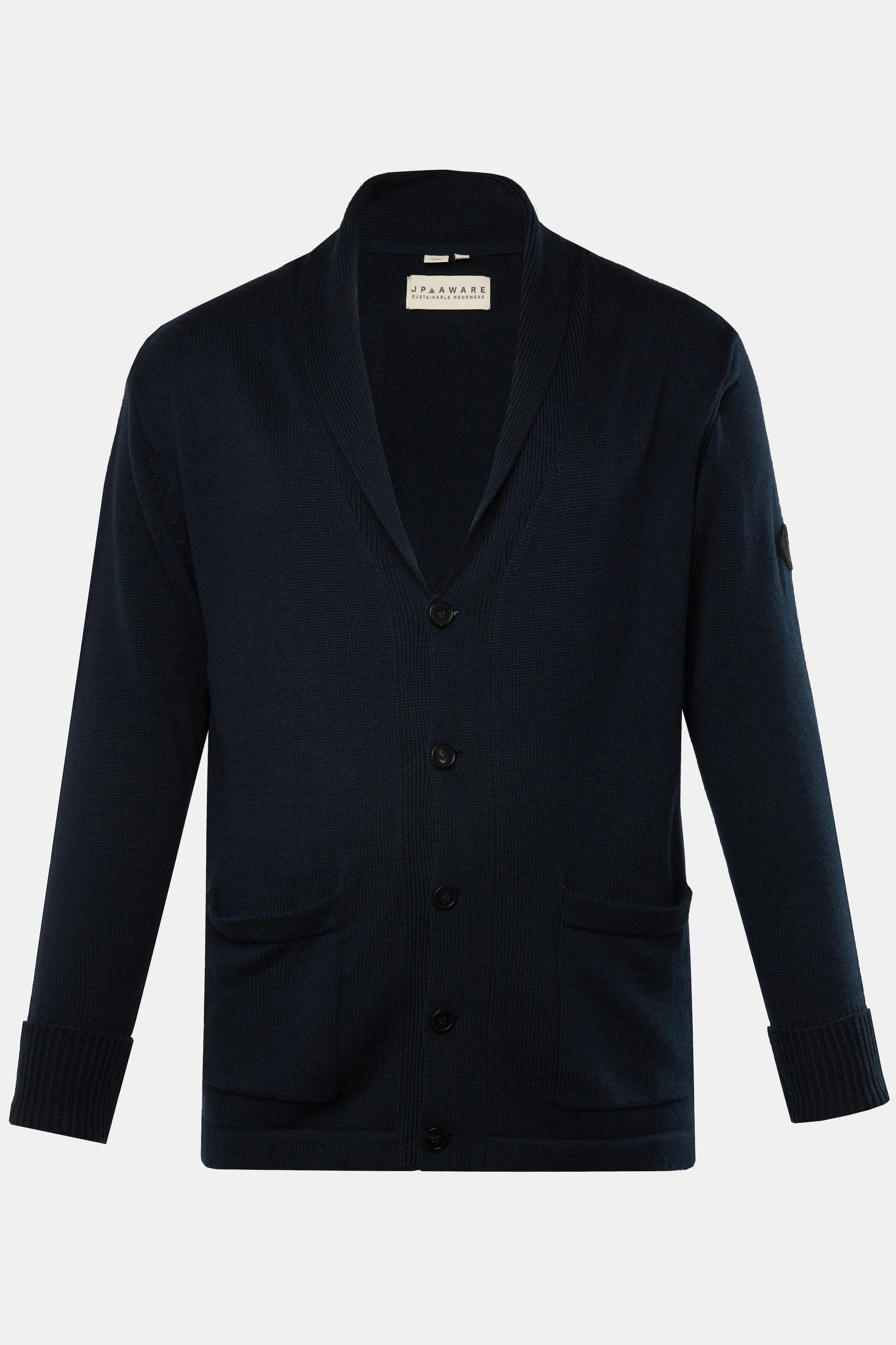 JP1880  Cardigan JP AWARE, matières durables et recyclées - jusqu'au 7&nbsp;XL 