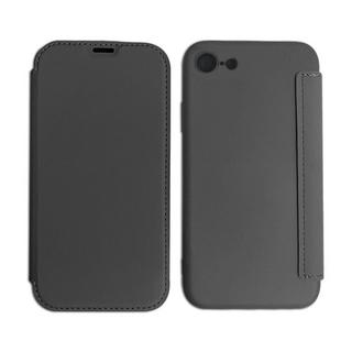 mobileup  FlipCase in Lederoptik iPhone 7  8  SE (2020)  SE (2022) - Black 
