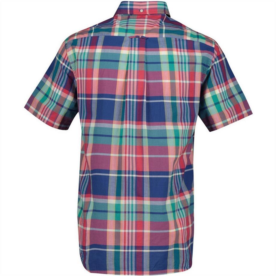 GANT Camicia a Maniche Corte a Quadri  