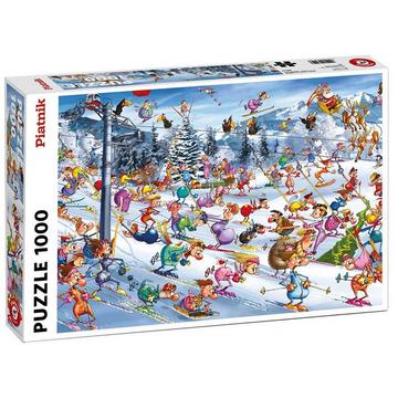 Puzzle Christmas Skiing (1000Teile)