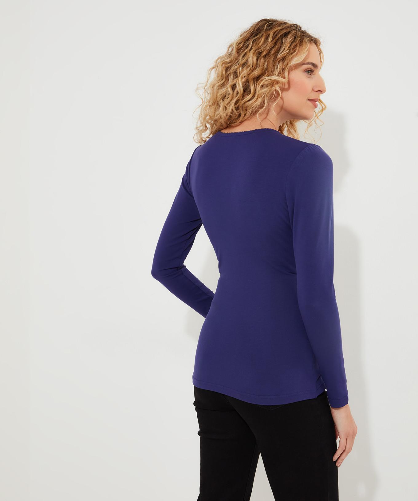 Joe Browns  Mock-Wrap-Jersey-Top 