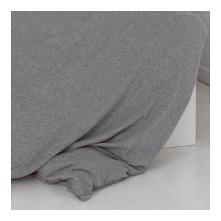 Living Home Melange Jersey Uni Set de linge de lit  