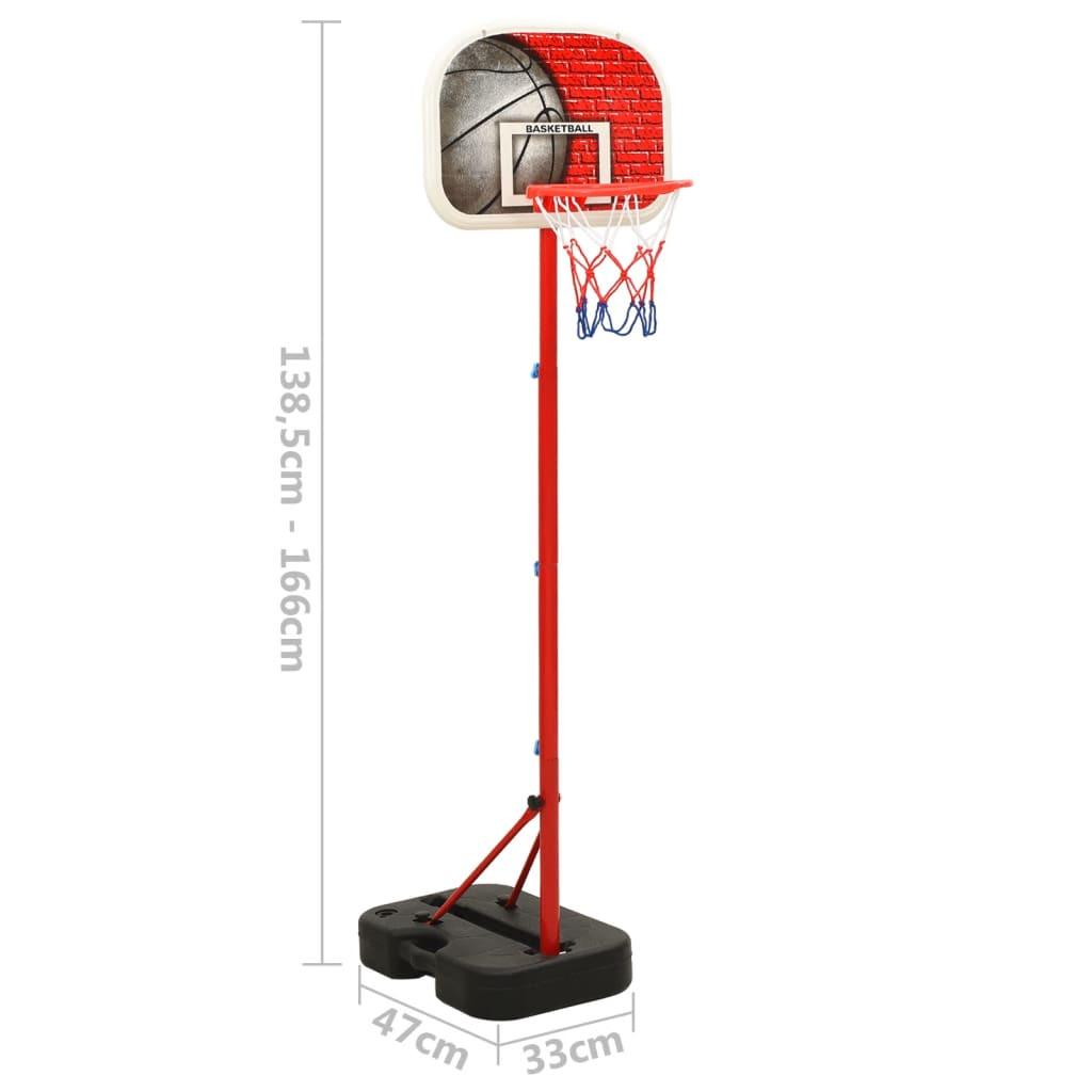 VidaXL  Basketball-set polyethylen 