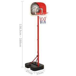 VidaXL  Basketball-set polyethylen 