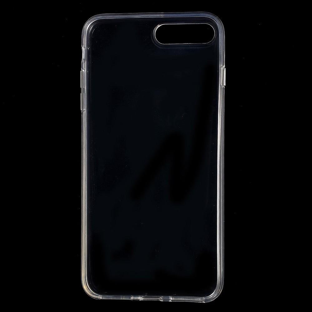 Cover-Discount  iPhone 8 Plus / 7 Plus - Gummi Silikon Hülle Transparent 