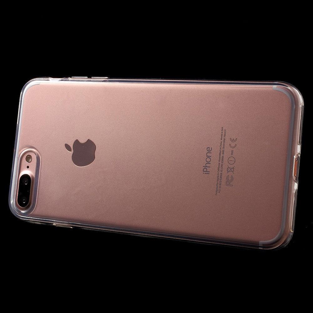 Cover-Discount  iPhone 8 Plus / 7 Plus - Gummi Silikon Hülle Transparent 