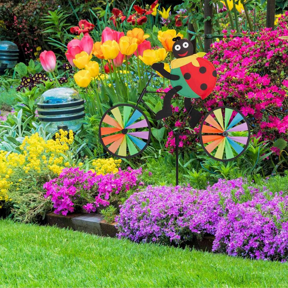 B2X  Windrad-Marienkäfer 2er-Set 