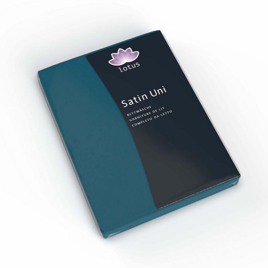 Lotus Bettwaren Linge de lit satin uni  