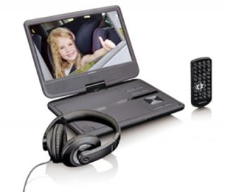 Lenco  Lenco DVP-1010 Lecteur DVD portable Convertible 25,4 cm (10") 1024 x 600 pixels Noir 