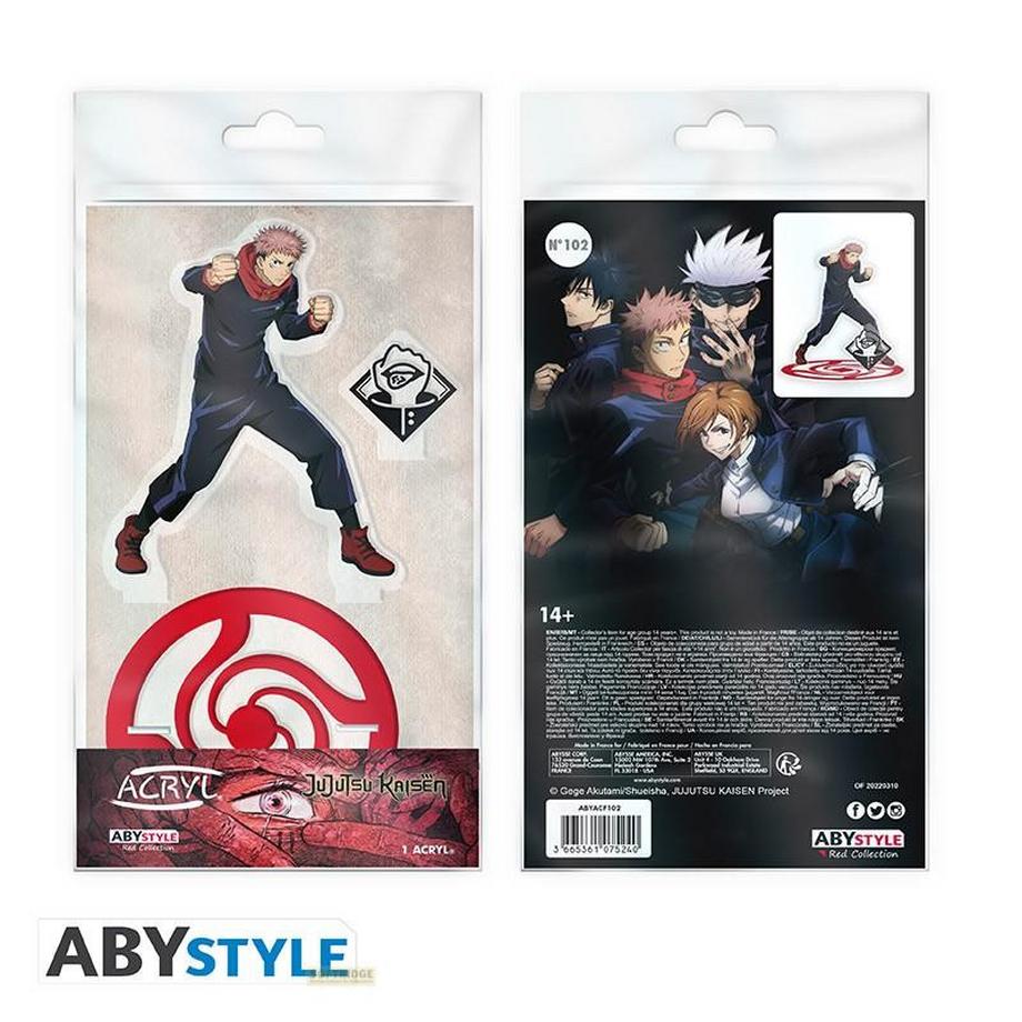Abystyle  Statische Figur - Acryl - Jujutsu Kaisen - Itadori Yuji 