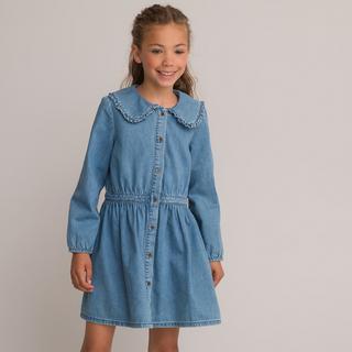 La Redoute Collections  Skaterkleid mit Bubikragen 