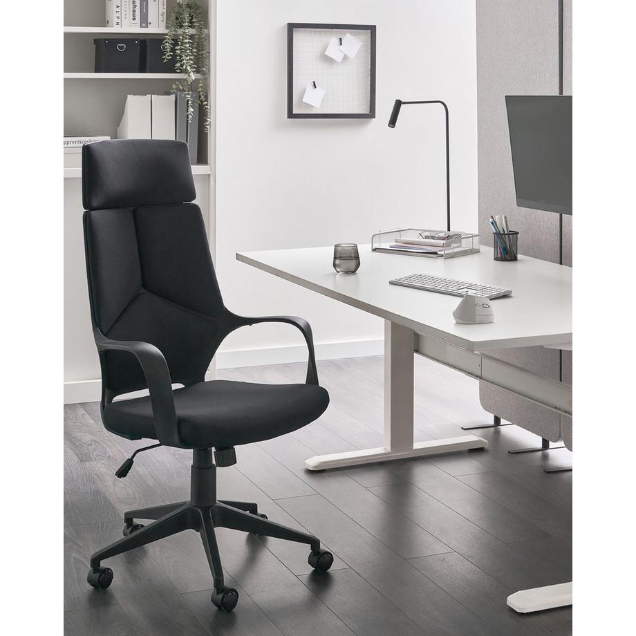 Beliani Chaise de bureau en Tissu  DELIGHT  