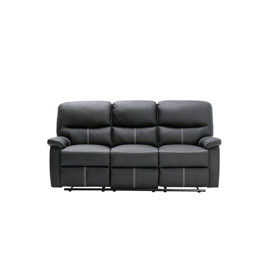 Vente-unique Canapés 3 places relax en simili CANBY  