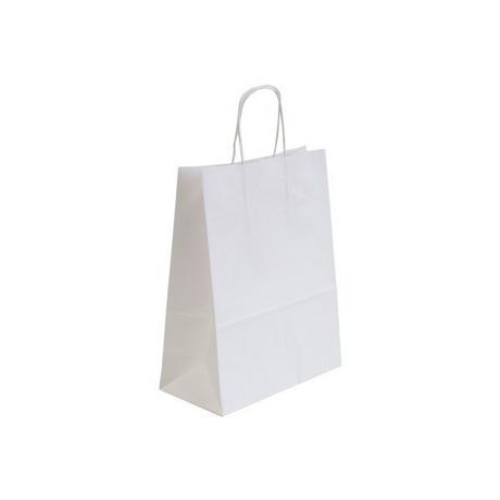 NEUTRAL  NEUTRAL Tragtaschen Allegra weiss SDS22-BIA Kraft,110g, 22x10x27cm 25 Stk. 