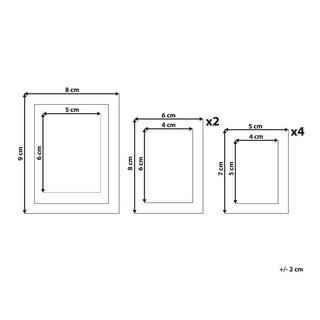 Beliani Cadre photo en MDF Glamour DENKORO  