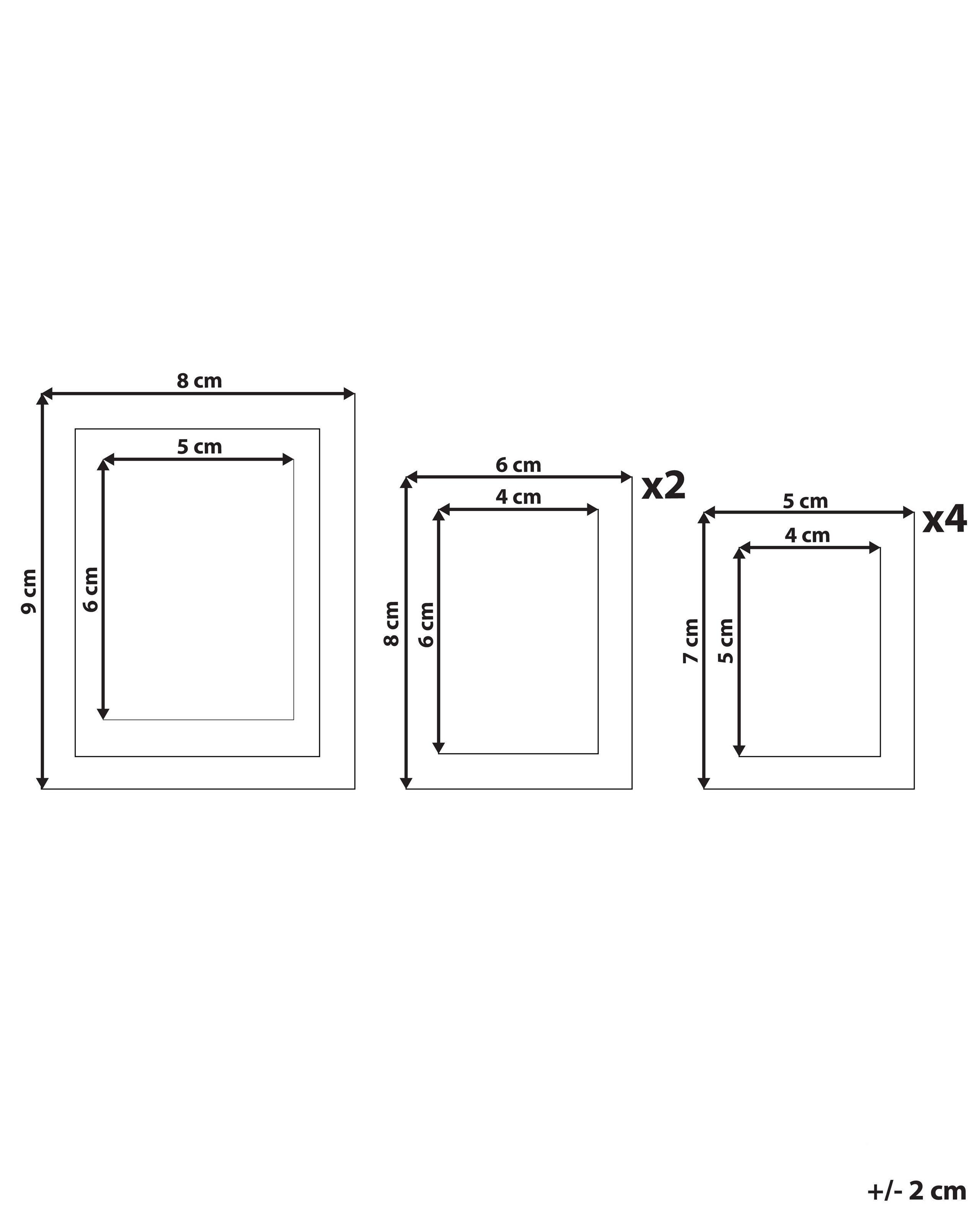 Beliani Cadre photo en MDF Glamour DENKORO  