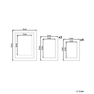 Beliani Cadre photo en MDF Glamour DENKORO  