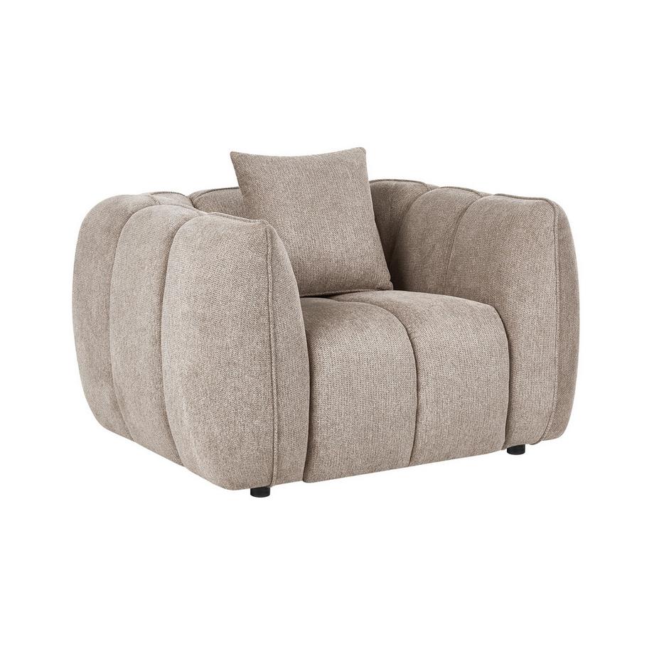 Fauteuil en Tissu Scandinave NESS