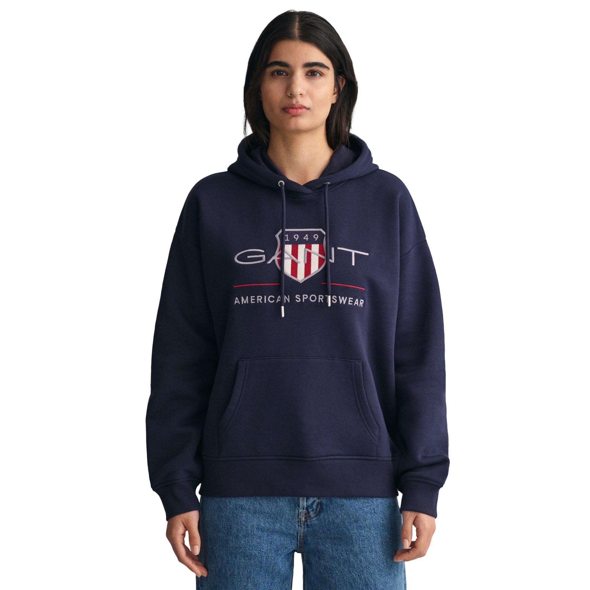 GANT  Felpa -Archive Shield Hoodie 