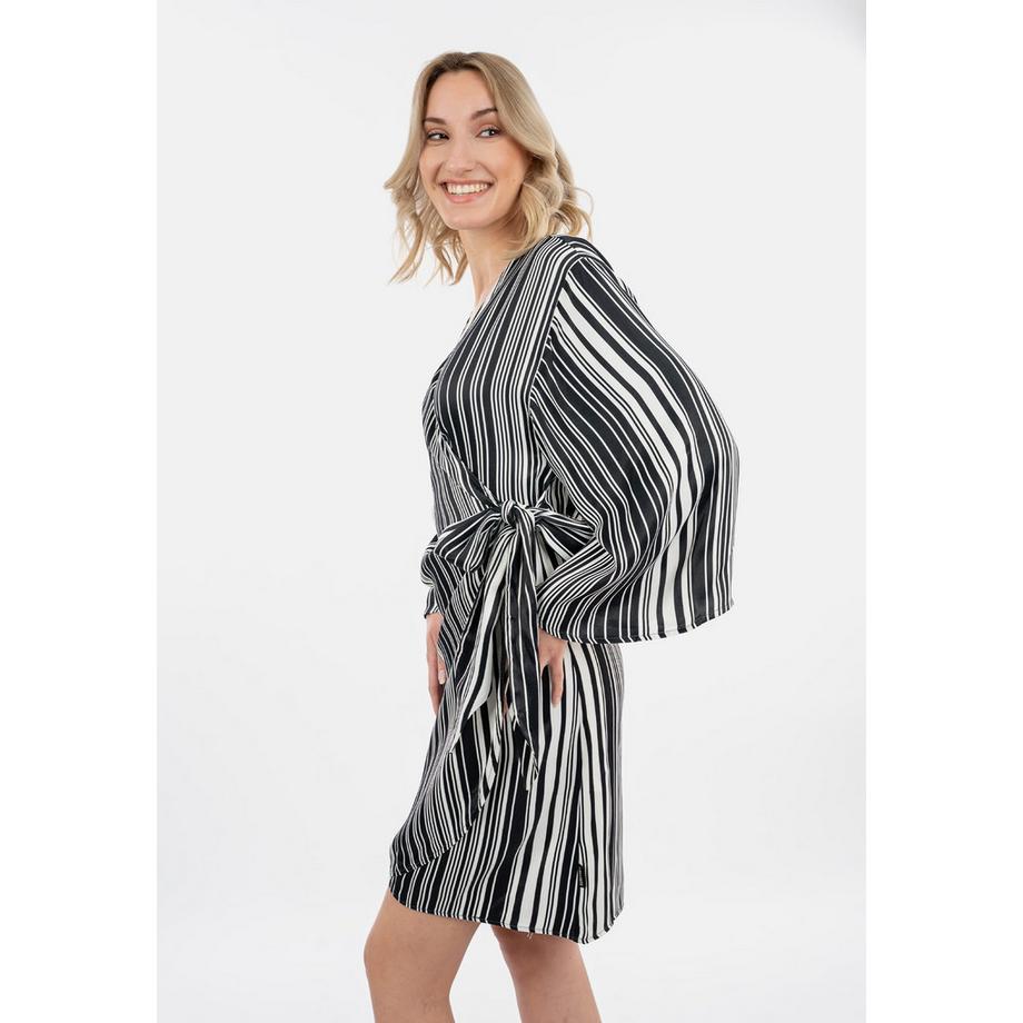 SURI FREY Freyday Satin Wickelkleid  