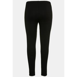 Ulla Popken  Leggings di cotone con cintura completamente elastica 