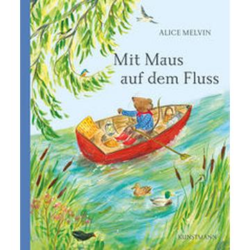 Mit Maus auf dem Fluss