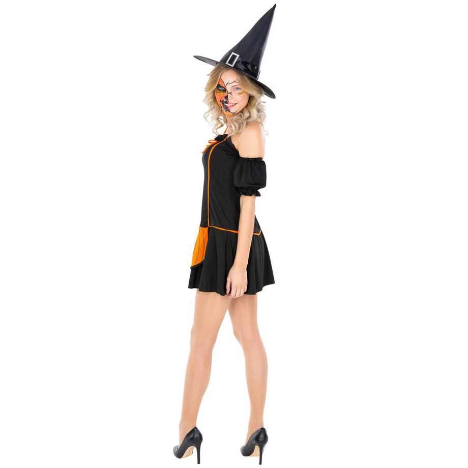 Tectake  Costume da donna - Pumpkin-Witch 