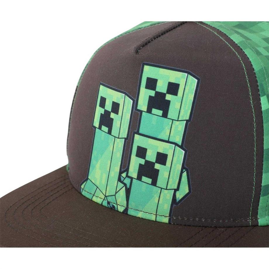 MINECRAFT Creeper Pixel Baseballmütze  