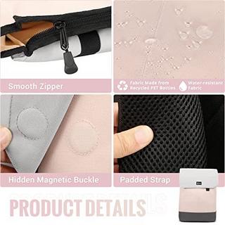 Only-bags.store Daypack Elégant Sac à Dos Etanche pour Ordinateur Portable 15.6 Pouces Anti-Vol  