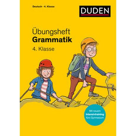 Übungsheft - Grammatik 4. Klasse Geipel, Maria; Leuchtenberg, Stefan (Illustrationen) Gebundene Ausgabe 