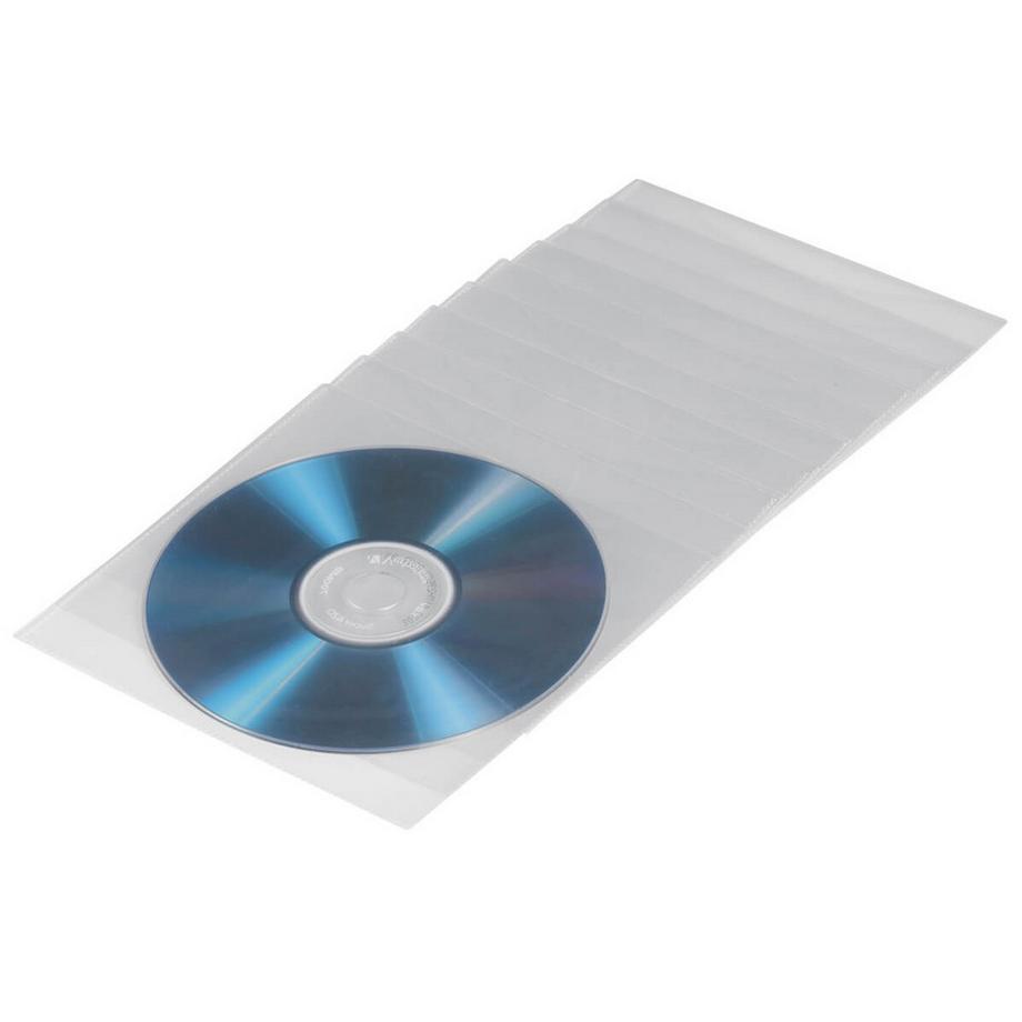 hama  HAMA CD/DVD-Tasche Transparent 50er-Pack 