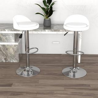 VidaXL Tabouret de bar cuir artificiel  