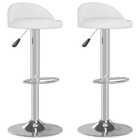 VidaXL Tabouret de bar cuir artificiel  