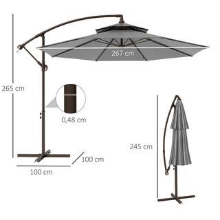 Outsunny Sonnenschirm  