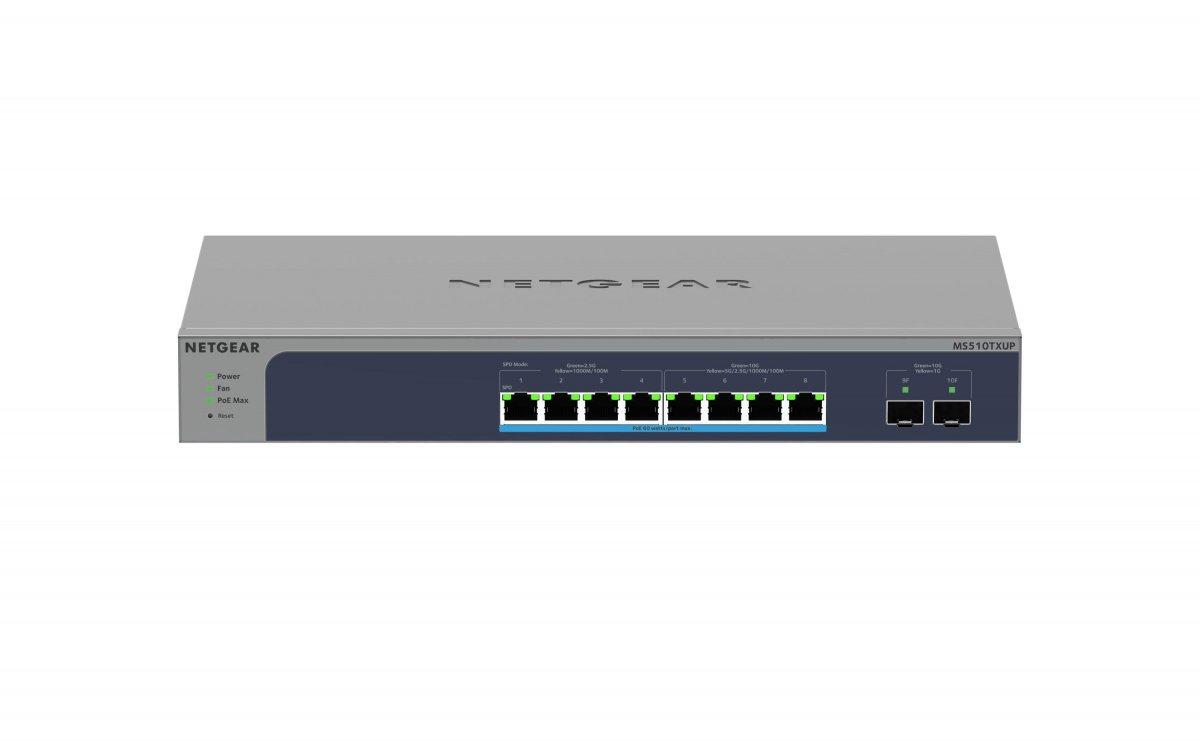 NETGEAR  Netgear PoE++ Switch MS510TXUP-100EUS 8 Port 