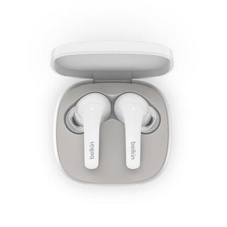 belkin  Belkin SOUNDFORM Flow Kopfhörer Kabellos im Ohr AnrufeMusik USB Typ-C Bluetooth Weiß 