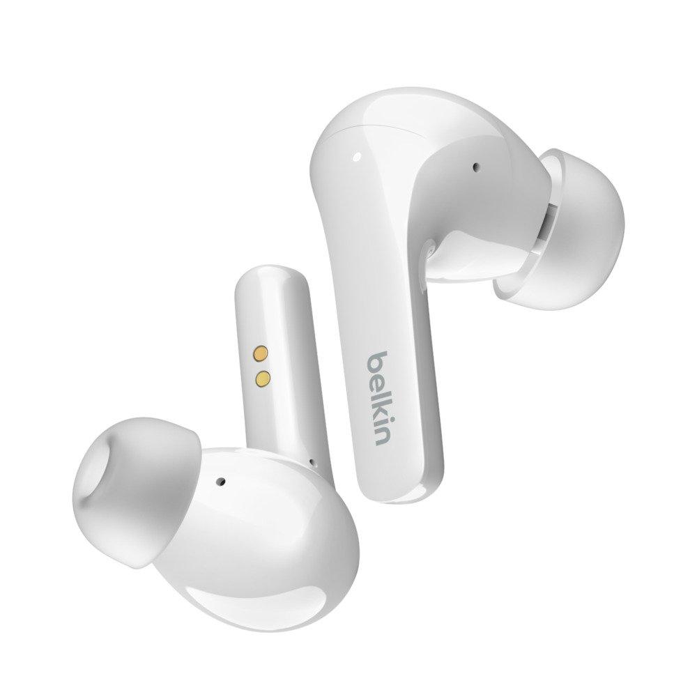 belkin Belkin Weiß Typ-C Kopfhörer SOUNDFORM - kaufen Bluetooth Kabellos USB Flow AnrufeMusik Ohr MANOR online im 