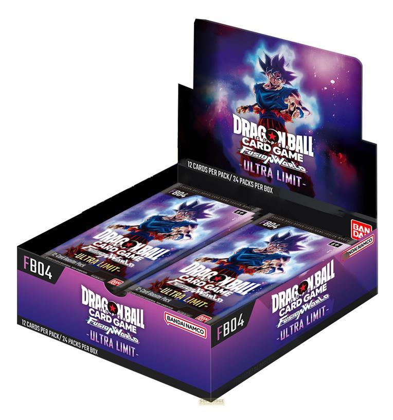 Bandai  Fusion World Ultra Limit FB04 Booster Display (24) - Dragon Ball Super Card Game - EN 