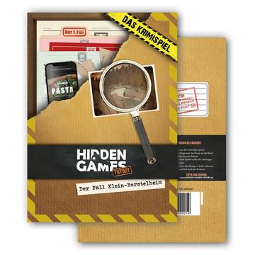 Hidden Games HGFA01KB gioco da tavolo THE KLEIN-BORSTELHEIM CASE 90 min Carta da gioco Detective