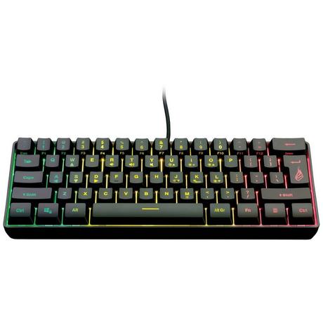 Surefire Gaming  SureFire 60 % Mechanische RGB–Tastatur, US-Englisch 