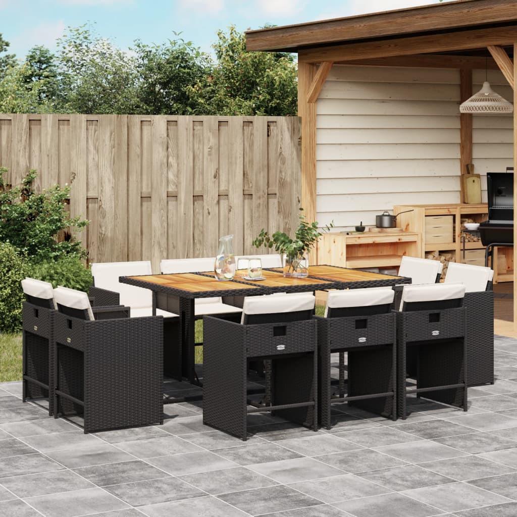 VidaXL Garten essgruppe poly-rattan  