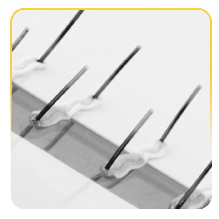 B2X  Heftklammern für eine Kunststoffschweißmaschine, 100 Stück, Typ C, Humberg 