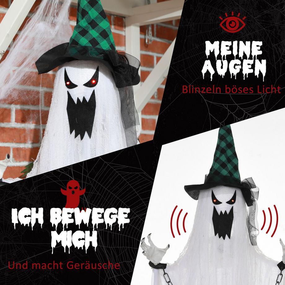 HOMCOM décorations d'Halloween  