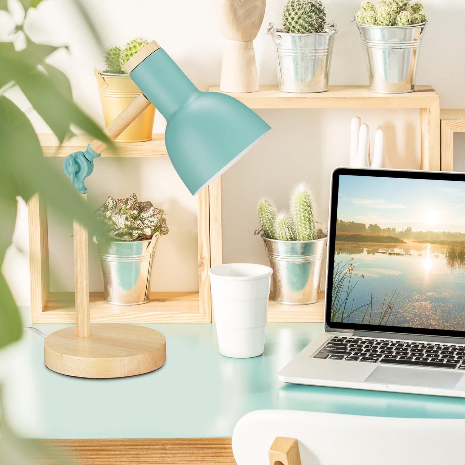 Northio Schreibtischlampe aus Holz  