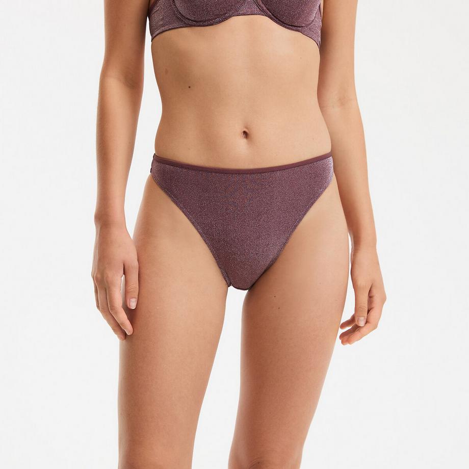 La Redoute Collections Tamara Microfibre et Fils Métallisés Culotte  