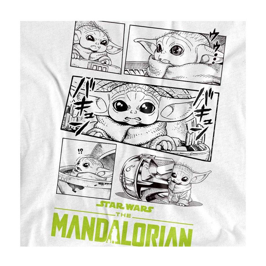 Star Wars: The Mandalorian  Maglietta Grogu Manga 