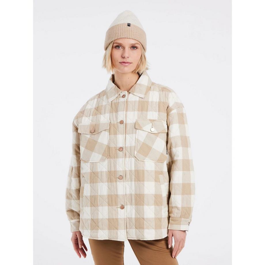 PROTEST PRTOHTA Giacca in pile trapuntata a quadri  