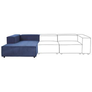 Beliani Chaiselongue aus Cord Modern APRICA  