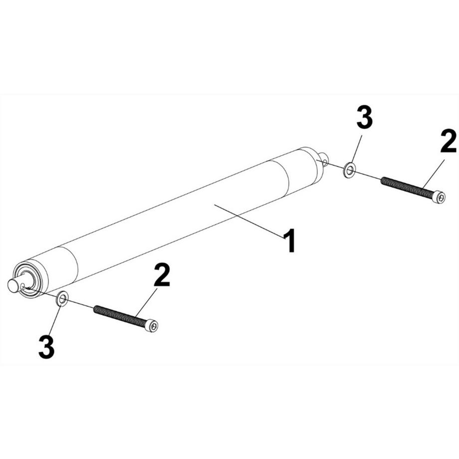 DOMYOS  Rullo anteriore pezzo di ricambio 