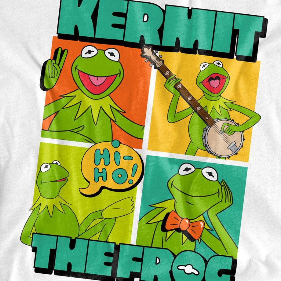 The Muppets  T-ShirtMotif Kermit La Grenouille Motiftyle Boîte 